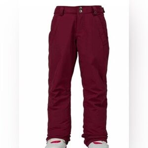 Burton Kids Sweetart Snow Pant in Sangria